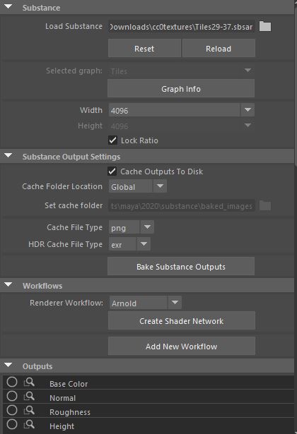 Konfiguration im Attribute Editor